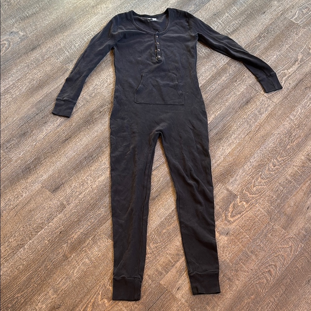 L’ovedbaby Women’s Large Black Long Sleeve Onsie/longjohn/jumpsuit